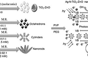 组装N-Ag-TiO<sub>2</sub>-ZnO纳米笼用于可见光下的甲基黄降解反应