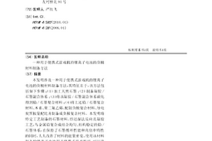 用于便携式游戏机的锂离子电池的负极材料制备方法