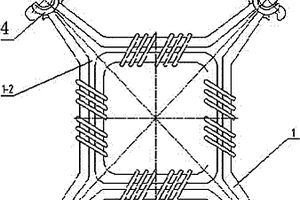 复合材料节能型整体式间隔棒
