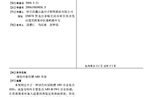 绿色环保阻燃ABS合金