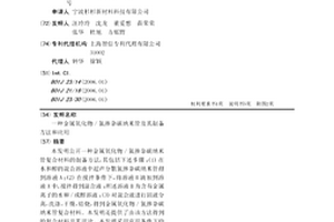 金属氧化物/氮掺杂碳纳米管及其制备方法和应用