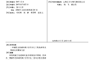 磁性无机纳米粒/有序介孔二氧化硅核壳微球及其制备方法