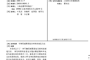 车辆用减震袋复合材料的制造方法