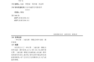 石墨-二硫化钼-铜复合材料电刷-滑环系统