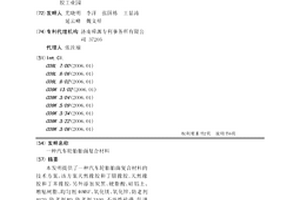 汽车轮胎胎面复合材料
