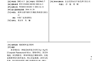 银质纳米复合材料