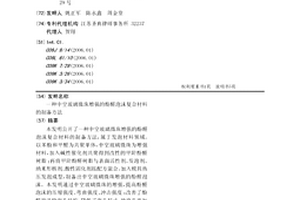中空玻璃微珠增强的酚醛泡沫复合材料的制备方法
