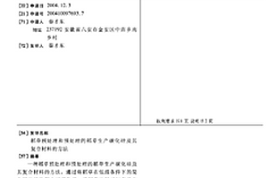稻草预处理和预处理的稻草生产碳化硅及其复合材料的方法