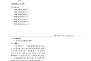 环保型纳米复合材料