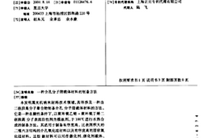 介孔分子筛载体材料的制备方法