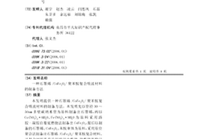 石墨烯/CoFe2O4/聚苯胺复合吸波材料的制备方法