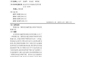 铁镍合金/镍铁氧体磁性复合纳米纤维及其制备方法