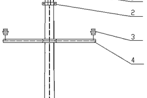 适用于油田的10kV架空线路防雷击杆塔
