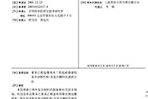 聚苯乙烯包覆纳米二氧化硅微球制备单分散性核/壳复合颗粒乳液的方法