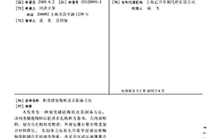 相变储能陶粒及其制备方法