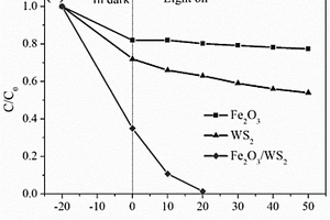 Fe<Sub>2</Sub>O<Sub>3</Sub>/WS<Sub>2</Sub>异质结光催化剂及其制备方法
