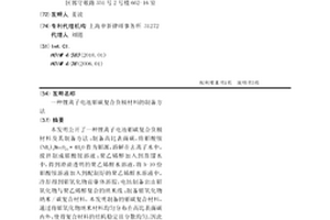 锂离子电池钼碳复合负极材料的制备方法