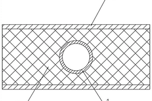 轻量化方舱预埋暗线管路结构