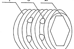 碳纤维增强聚醚醚酮螺柱状颈椎内固定器