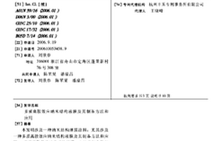 多质离散效应纳米结构液膜及其制备方法和应用
