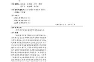 纳米多层复合隔热材料及其制备方法