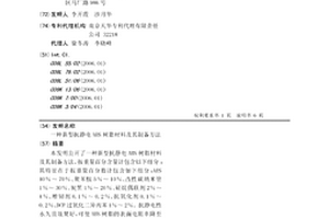 新型抗静电ABS树脂材料及其制备方法