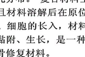 磷灰石-硅灰石/Β-磷酸三钙复合生物活性陶瓷材料
