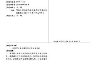 新型环氧化催化剂及其制备方法