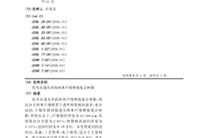 具有高透光率的纳米纤维增强复合树脂
