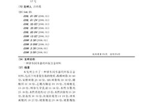 轿车同步器用环保合金材料