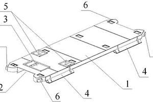 有轨电车空调风道结构及其所用材料的制备方法