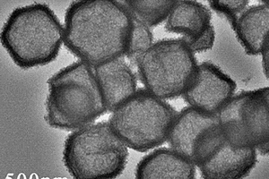 具有空心多面体纳米笼微观结构掺杂碳材料负载合金双功能电催化剂的制备方法