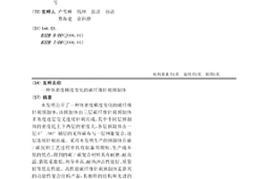 体密度梯度变化的碳纤维针刺预制体