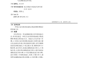 低合金结构钢表面复合陶瓷颗粒增强层的制备方法