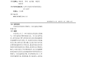 不同氧化程度的石墨烯与二氧化锰复合物的制备方法