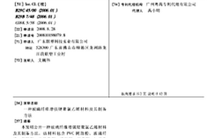 玻璃纤维增强硬聚氯乙烯材料及其制备方法