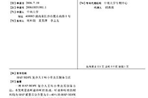 HAP/HDPE复合人工听小骨及其制备方法