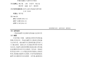 疏水磁性介孔微球及其制备方法和应用