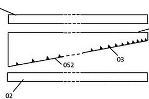 基于蓝光激发的内嵌量子点微结构导光板的背光模组