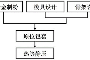 TiAl原位复合结构的成形方法