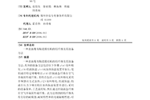 表面覆有陶瓷膜结构的铝纤维及其制备方法