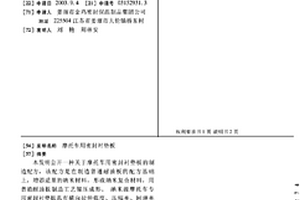 摩托车用密封衬垫板