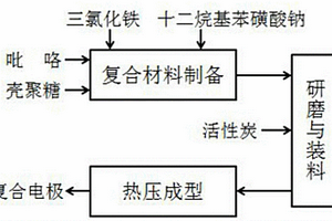 制备聚吡咯/壳聚糖复合电极的方法