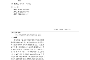 二氧化硅阳离子吸附剂的制备方法
