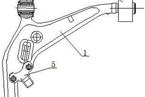 汽车控制臂总成