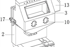 喷砂机防护装置