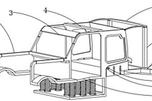 重工卡车用车身骨架结构