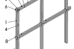 墙式组装框架