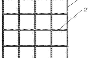 用于结构加固的平面网格筋及模具