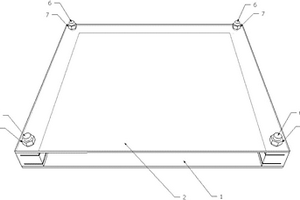 用于制备纤维网格布增强板材的模具